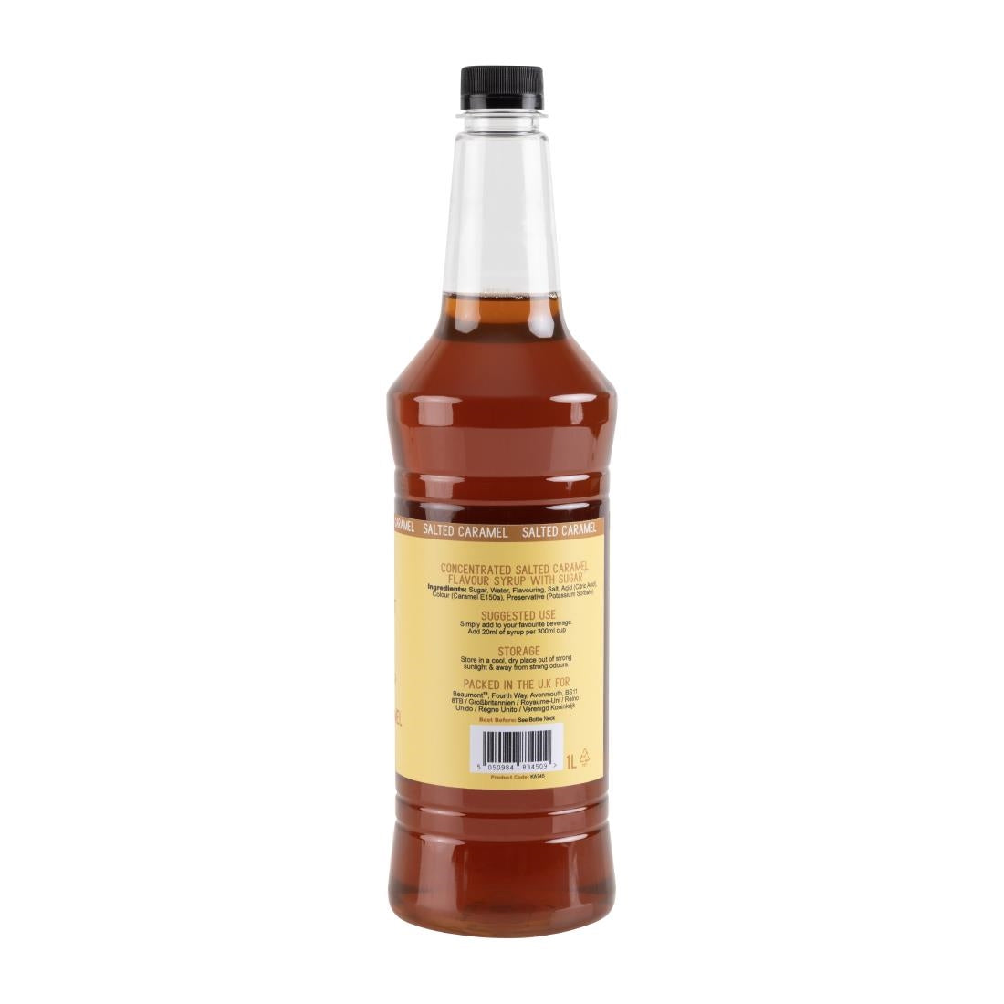 Beaumont Salted Caramel Syrup 1Ltr