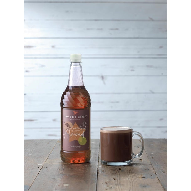 Sweetbird Caramelised Almond Syrup - 1Ltr