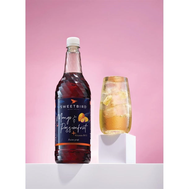 Sweetbird Fusions Syrup Mango & Passionfruit Added Vit B