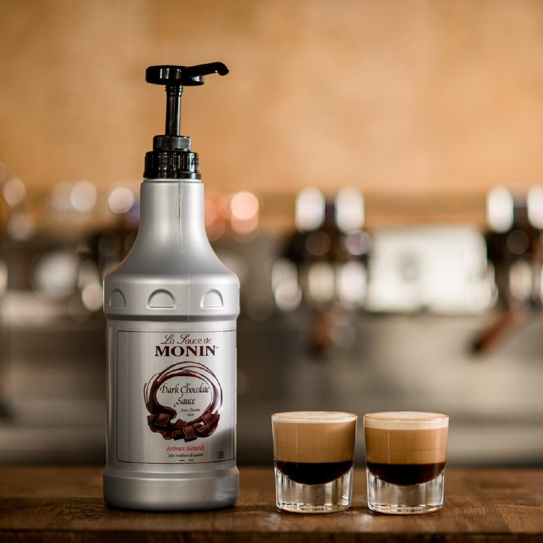 Monin Dark Chocolate Sauce - 1.89Ltr
