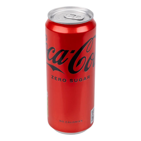 Coca-Cola Zero Sugar Slim Cans 330ml (24 Pack)