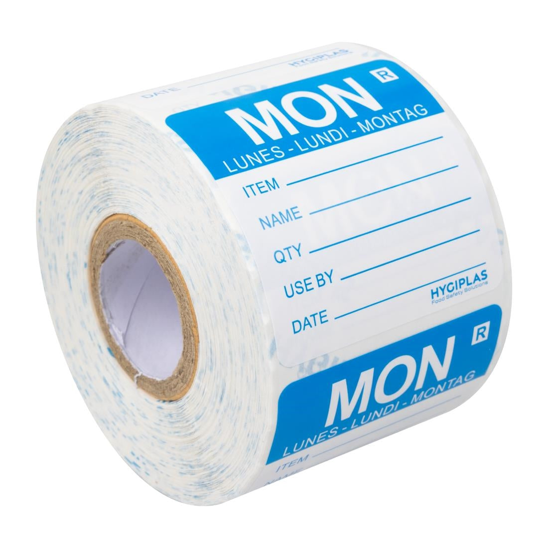 Hygiplas Removable Day of the Week Labels Monday (500 Pack)