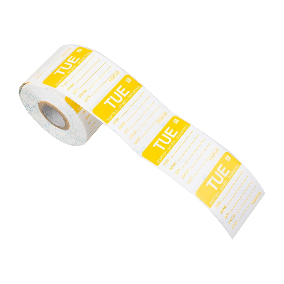 Hygiplas Removable Day of the Week Labels Tuesday (500 Pack)