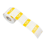 Hygiplas Removable Day of the Week Labels Tuesday (500 Pack)