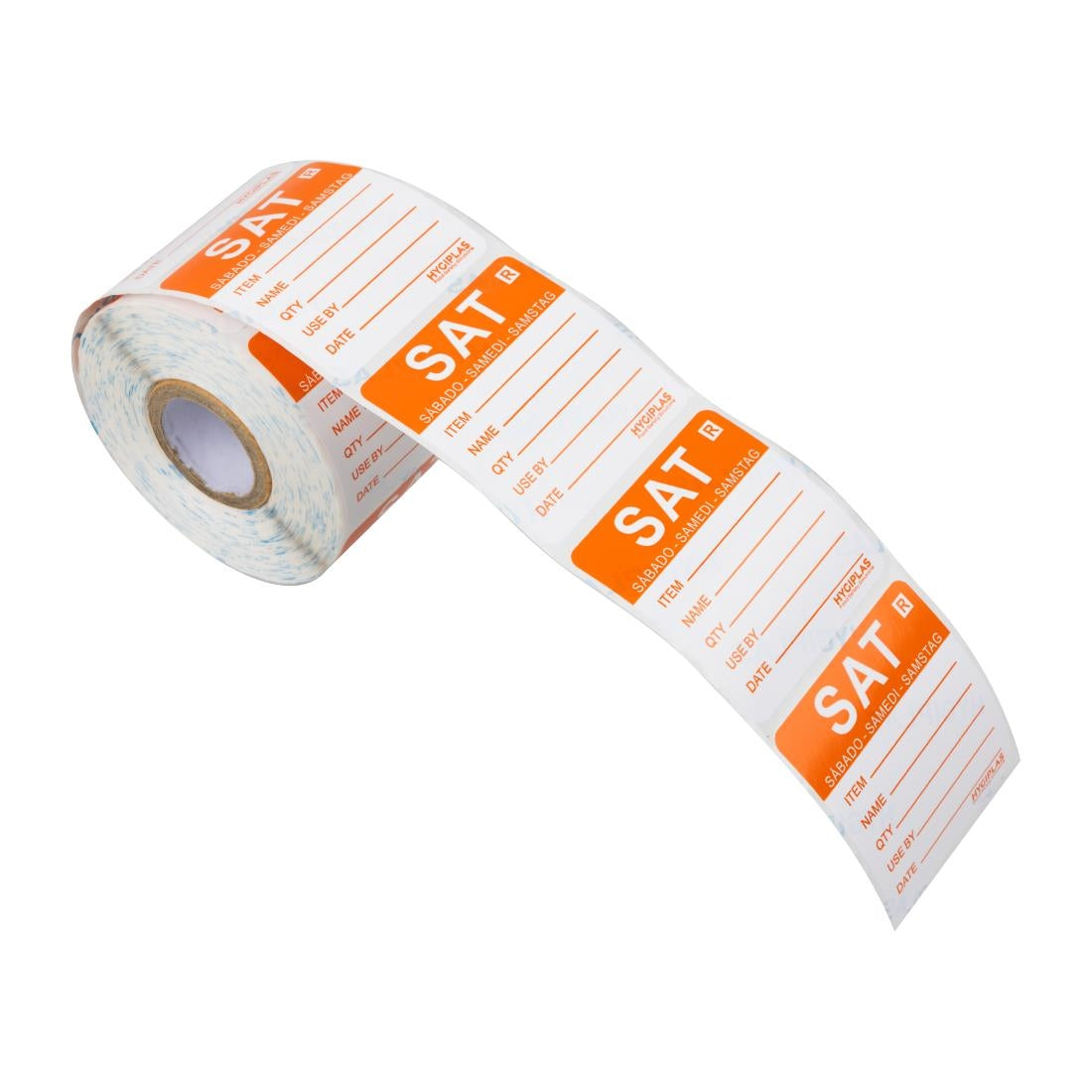 Hygiplas Removable Day of the Week Labels Saturday (500 Pack)