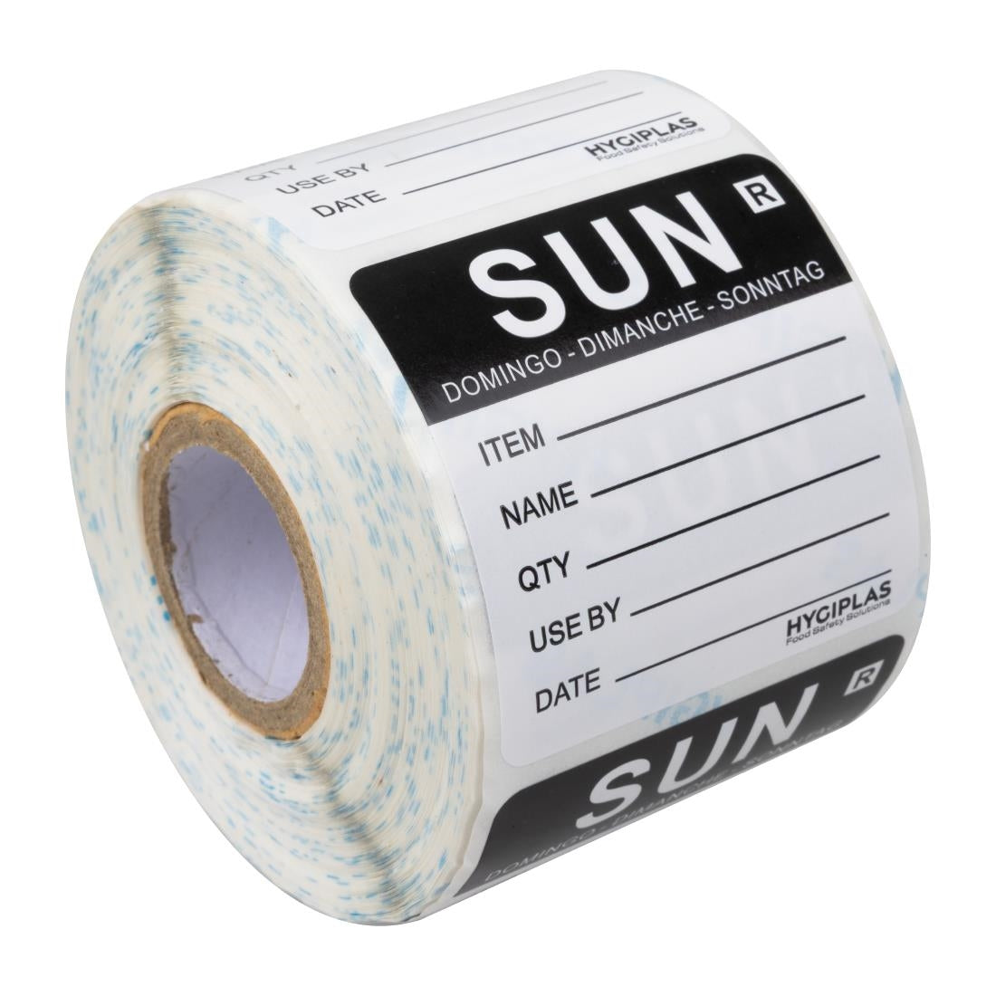 Hygiplas Removable Day of the Week Label Sunday (500 Pack)