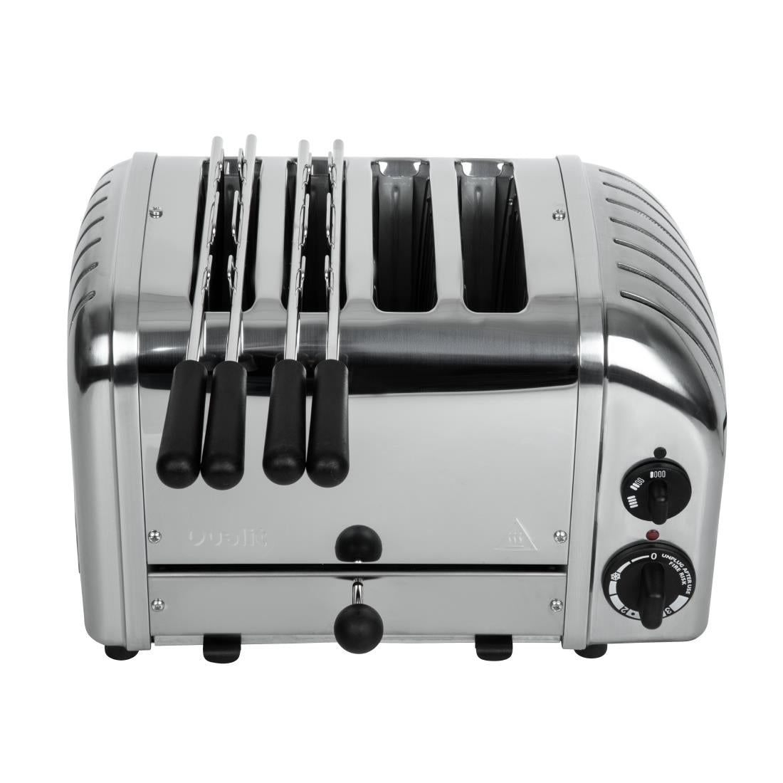 Dualit 2 x 2 Combi Vario 4 Slice Toaster Stainless 42174