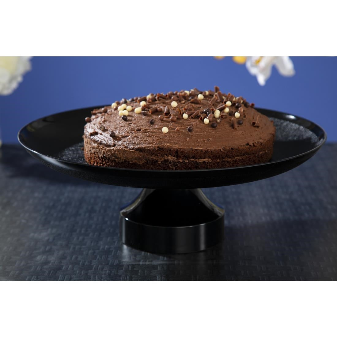 Dalebrook Pedestal Cake Stand Black