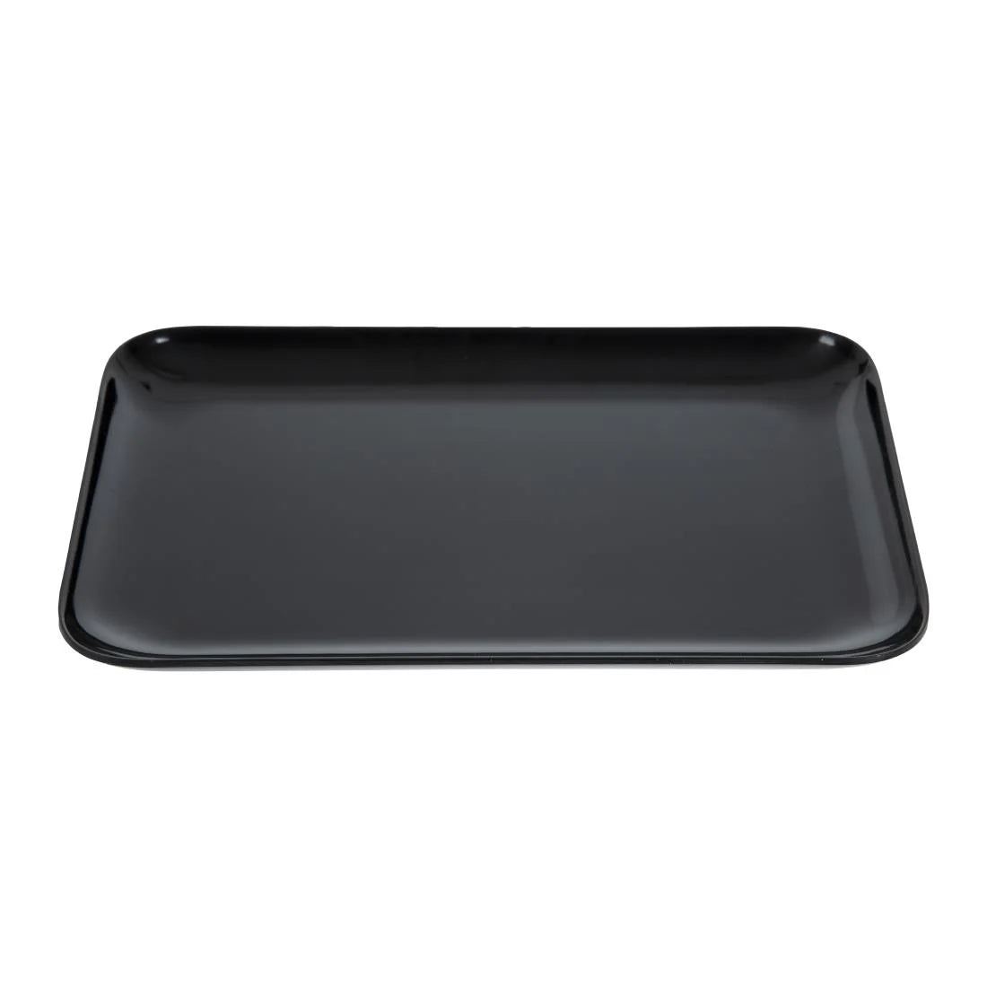 Dalebrook Melamine Small Rectangular Platter Black 240 x 160mm