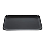 Dalebrook Melamine Small Rectangular Platter Black 240 x 160mm