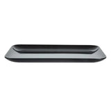 Dalebrook Melamine Small Rectangular Platter Black 240 x 160mm