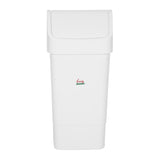 SYR Lucy Swing Top Bin White 50Ltr