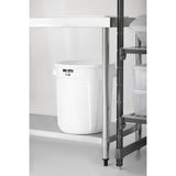 Rubbermaid BRUTE Container 37.9Ltr White