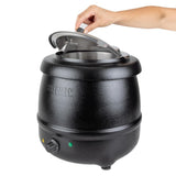 Buffalo Soup Kettle Black 10Ltr