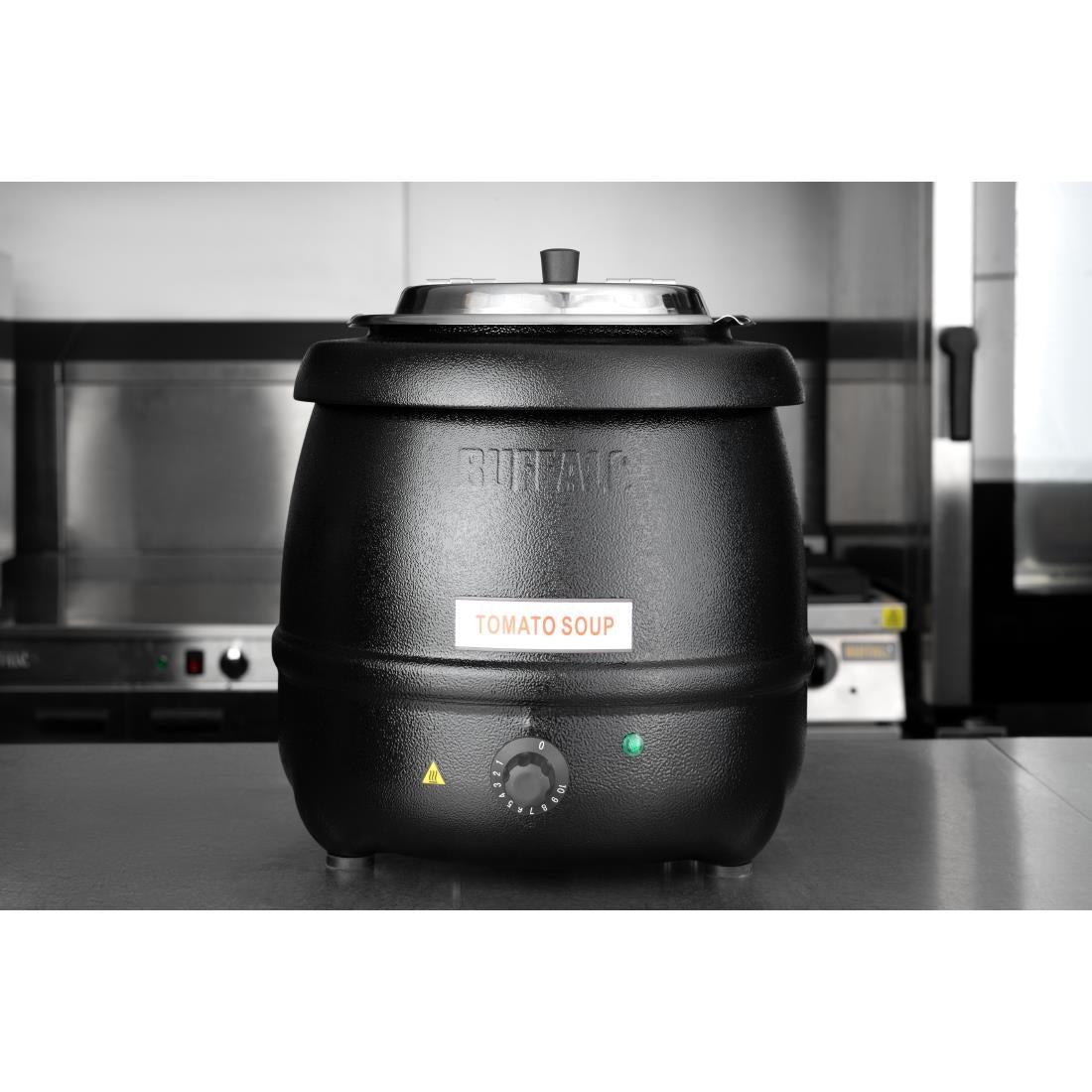 Buffalo Soup Kettle Black 10Ltr
