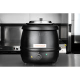 Buffalo Soup Kettle Black 10Ltr