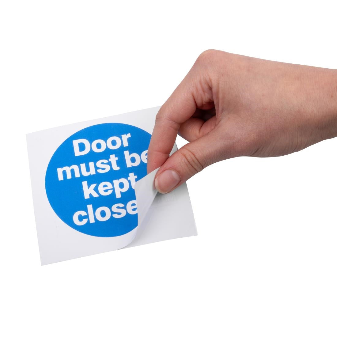Vogue Door Must Be Kept Closed Sign