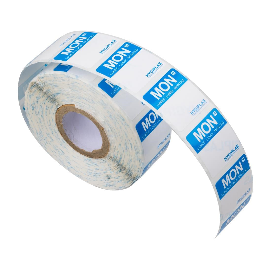 Hygiplas Removable Colour Coded Food Labels Monday (1000 Pack)