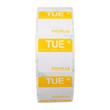 Hygiplas Removable Colour Coded Food Labels Tuesday (1000 Pack)