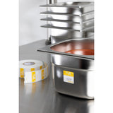Hygiplas Removable Colour Coded Food Labels Tuesday (1000 Pack)