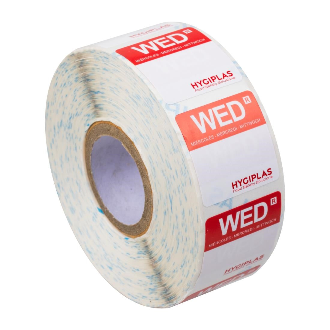 Hygiplas Removable Colour Coded Food Labels Wednesday (1000 Pack)