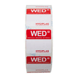 Hygiplas Removable Colour Coded Food Labels Wednesday (1000 Pack)
