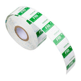 Hygiplas Removable Colour Coded Food Labels Friday (1000 Pack)