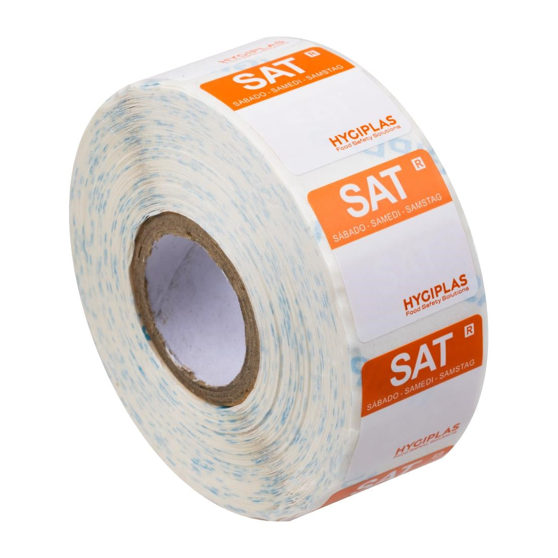 Hygiplas Removable Colour Coded Food Labels Saturday (1000 Pack)