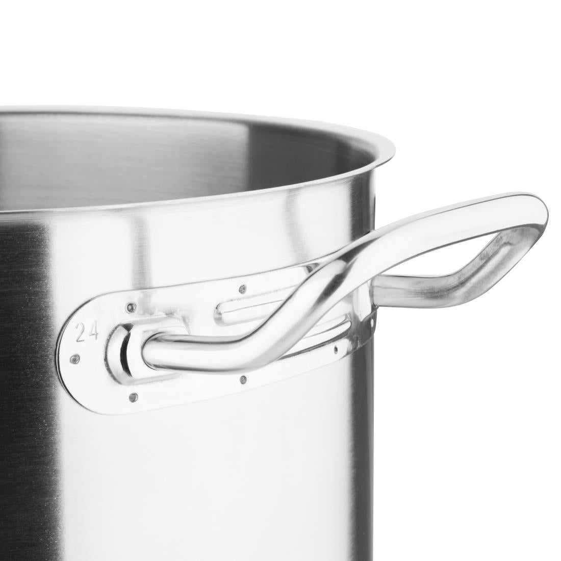 Vogue Stainless Steel Stew Pan 24cm
