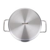 Vogue Stainless Steel Stew Pan 24cm