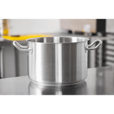Vogue Stainless Steel Stew Pan 24cm