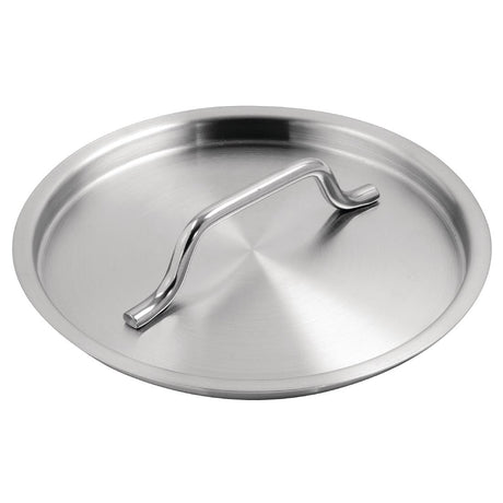 Vogue Stainless Steel Saucepan Lid 14cm