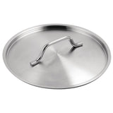 Vogue Stainless Steel Saucepan with Lid 24cm