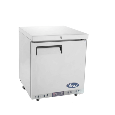 Atosa MBC24F Single Door Stainless Steel Undercounter Freezer  145 Litres