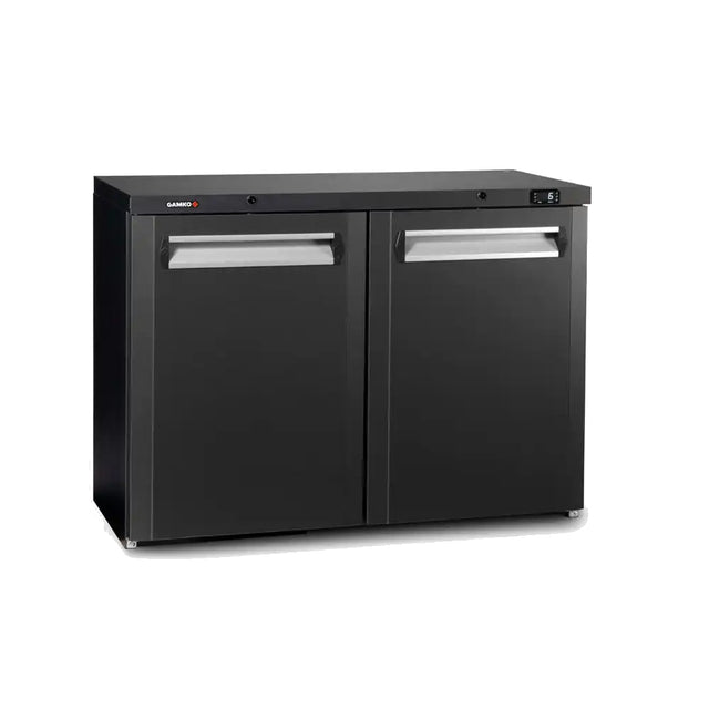 Gamko Maxiglass MG3/275 Hinged Solid Anthracite Triple Door Undercounter Bottle Cooler  328 Litres