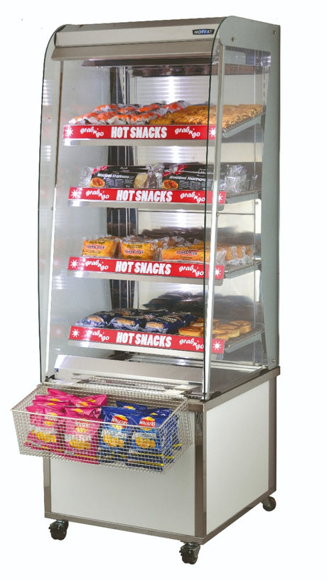 Moffat MH1MIB Heated Grab & Go Display Package with Basket