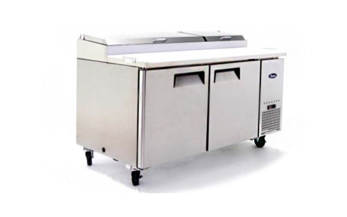 Atosa MPF8202GR 2 Door Refrigerated Preparation Table  523 Litres