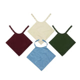 Napkin Style Dignified Adult Clothing Protector - Green - 45x45cm