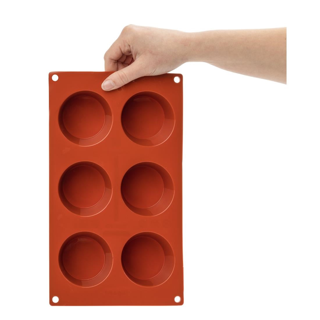 Pavoni Formaflex Silicone Muffin Mould 6 Cup