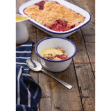 Olympia Enamel Pudding Bowls 155mm (6 Pack)