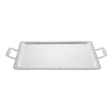 APS Stainless Steel Rectangular Handled Service Tray 600mm