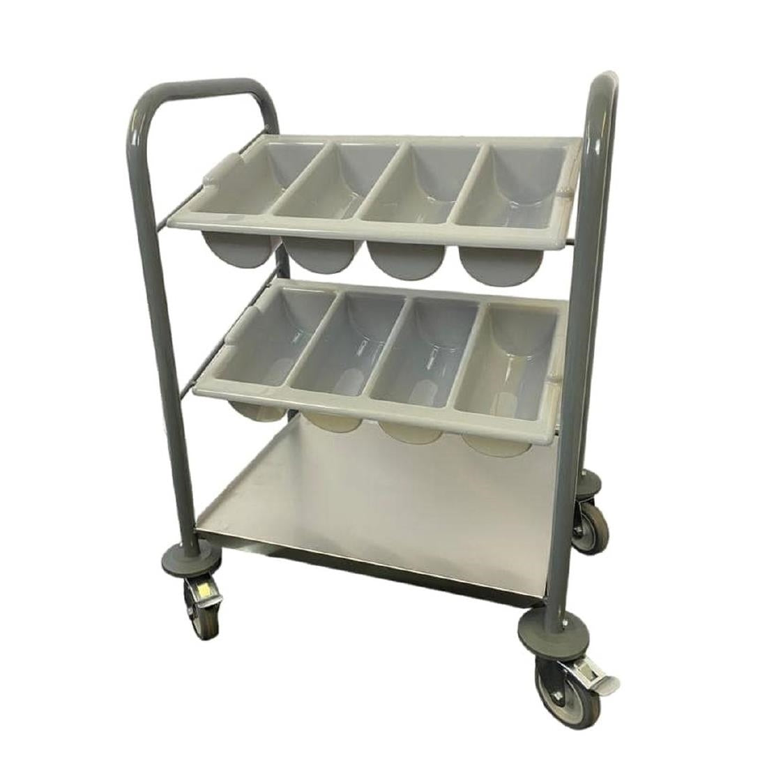 Craven Steel Cutlery Trolley