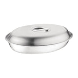 Olympia Oval Vegetable Dish Lid 245x170mm
