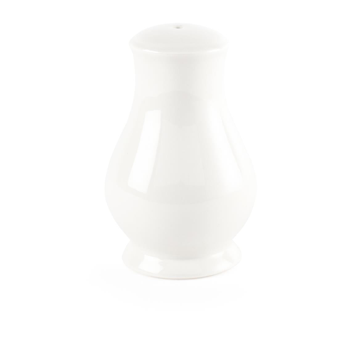 Churchill Whiteware Sandringham Salt Shakers 82mm (12 Pack)