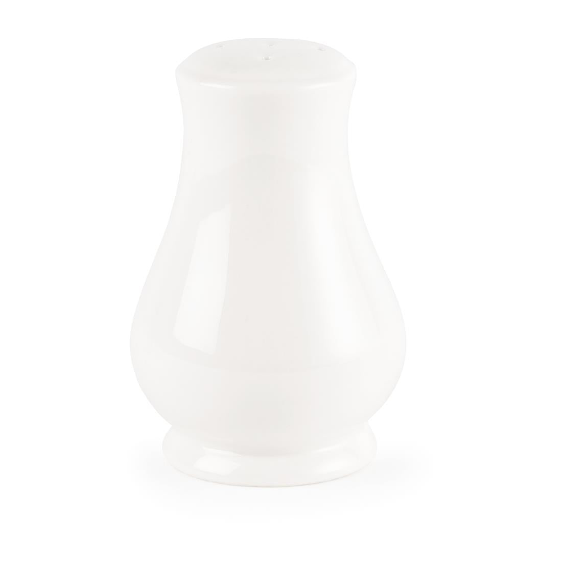 Churchill Whiteware Sandringham Pepper Shakers 82mm (12 Pack)