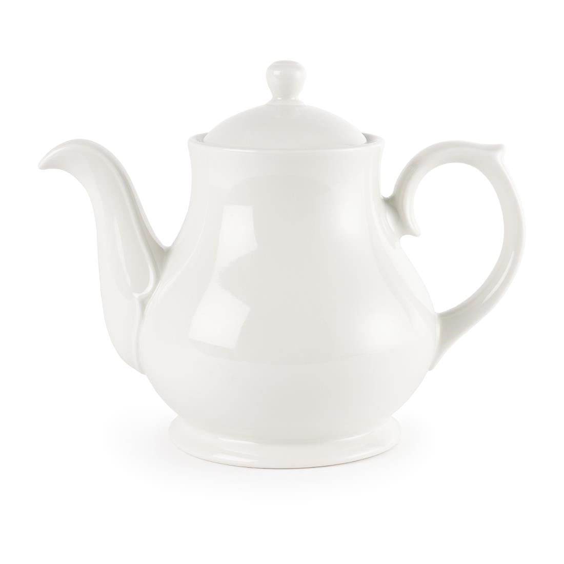 Churchill Whiteware Tea and Coffee Pots 852ml (4 Pack)