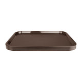 Olympia Kristallon Medium Polypropylene Fast Food Tray Brown 415mm