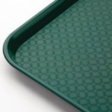 Olympia Kristallon Medium Polypropylene Fast Food Tray Green 415mm