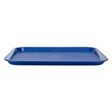 Olympia Kristallon PP Rectangular Tray Blue 350x450mm