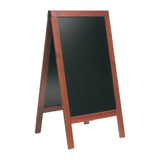 Securit Duplo Pavement Board 1350 x 700mm Mahogany